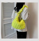Modische Schultertasche Sonnengelb