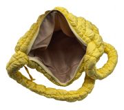 Modische Schultertasche Sonnengelb