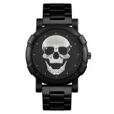 Armbanduhr Skull Totenkopf Silber