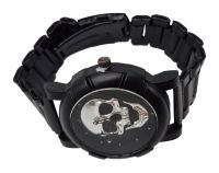 Armbanduhr Skull Totenkopf Silber
