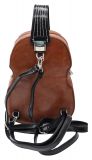 Designer Handtasche Geige Braun
