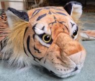 Tigerfell ähnlich wie in Dinner for One - Dekoteppich