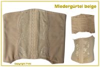 Miedergürtel Spitzenqualität beige