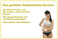 Das perfekte Schlankheits-System - das funktioniert wirklich !!!